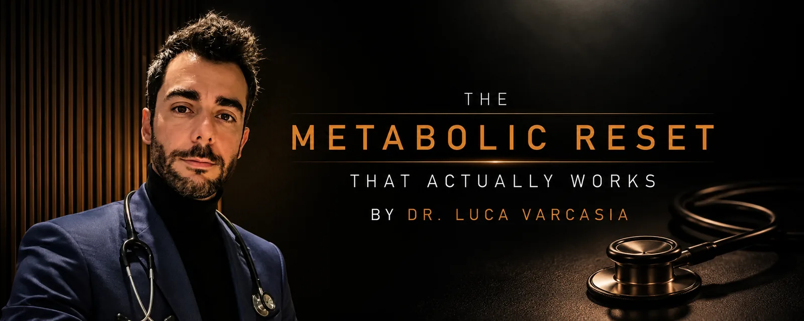 A Metabolic Reset that actually works — Dr. Luca Varcasia, MD